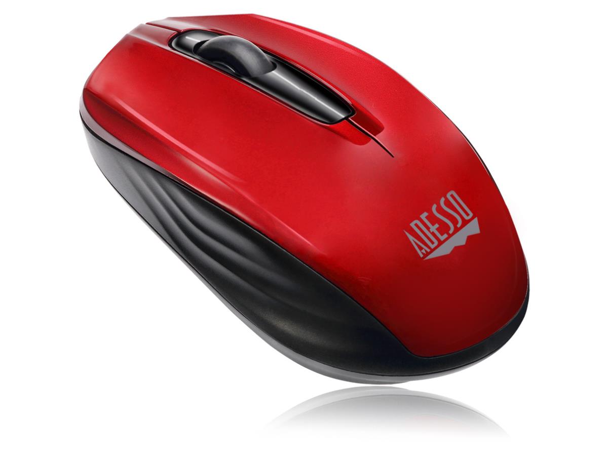 RED 2.4GHz Wireless Mini Optical Mouse