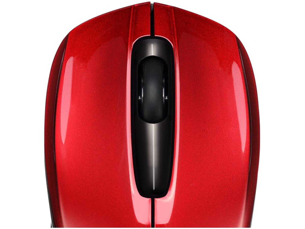 RED 2.4GHz Wireless Mini Optical Mouse