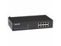 Gigabit Ethernet (1000-Mbps) Switch - (8) 10/100/1000-Mbps Copper RJ45, Rackmount