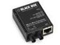Black Box Micro Mini Media Converter - fiber media converter - 10Mb LAN, 100Mb LAN, GigE - TAA Compliant