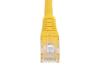1ft Yellow Molded Cat5e UTP Patch Cable