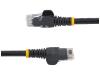 10FT CAT6 ETHERNET CABLE - BLACK CAT 6 GIGABIT ETHERNET WIRE -650MHZ 100W PO E RJ45 UTP NETWORK/PATCH CORD SNAGLESS W/STRAIN RELIEF FLUKE