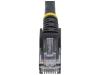 10FT CAT6 ETHERNET CABLE - BLACK CAT 6 GIGABIT ETHERNET WIRE -650MHZ 100W PO E RJ45 UTP NETWORK/PATCH CORD SNAGLESS W/STRAIN RELIEF FLUKE