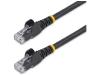 10FT CAT6 ETHERNET CABLE - BLACK CAT 6 GIGABIT ETHERNET WIRE -650MHZ 100W PO E RJ45 UTP NETWORK/PATCH CORD SNAGLESS W/STRAIN RELIEF FLUKE