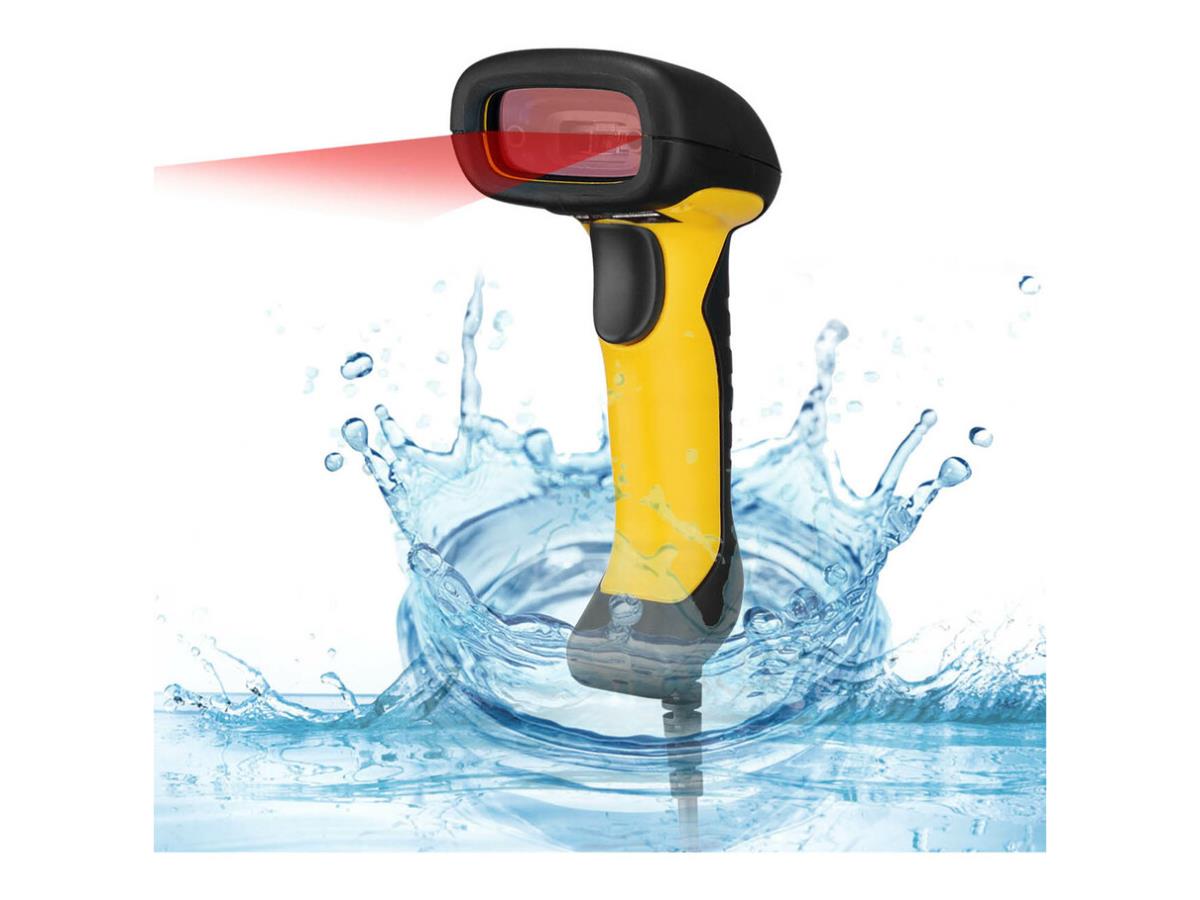 Waterproof Handheld CCD BarcodeScanner