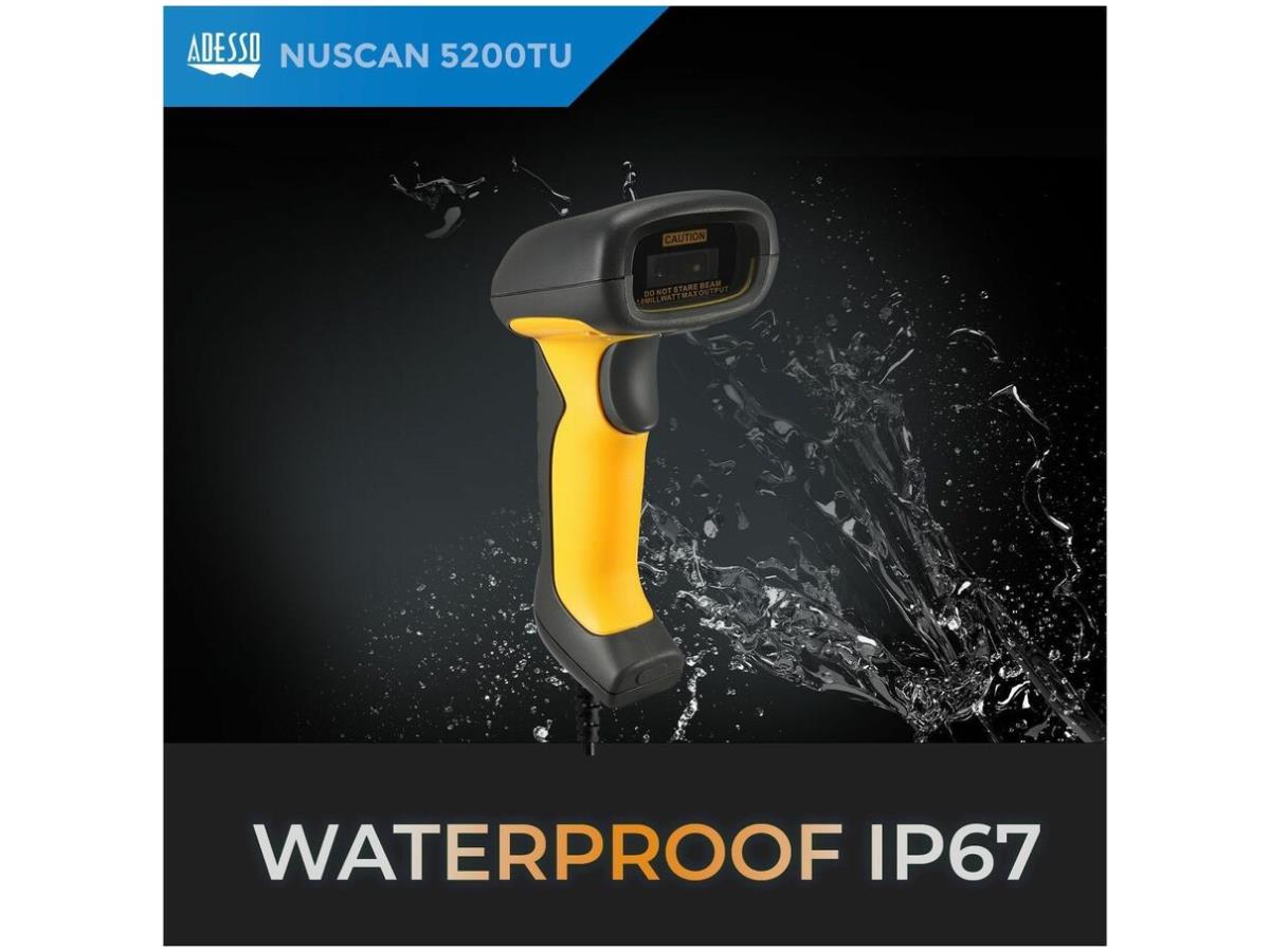 WATERPROOF INDUSTRY 2D USB BARCODE SCANN