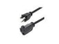 12in Short Extension Cord 5-15R to 5-15P