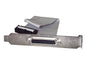 StarTech.com 16in DB25 Parallel Female to IDC 25 Pin Header Slot Plate (PLATE25F16) - parallel panel - DB-25 to 26 pin IDC - 1.3 ft