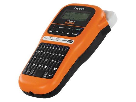 PT-E110 Industrial Handheld Labeling Tool w/ Case