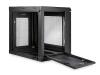 StarTech.com 2 Post 9U 19" Wall Mount Network Cabinet, Adjustable Depth 6-15" Locking IT Switch Depth Enclosure, Vented Computer/Electronics Equipment Data Rack w/ Shelf + Hook & Loop Tape - 19 Inch Wall Cabinet (RK9WALM) - rack enclosure cabinet - 9U