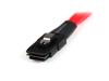 SAS CABLE SFF-8087 TO 4X LATCHING SATA