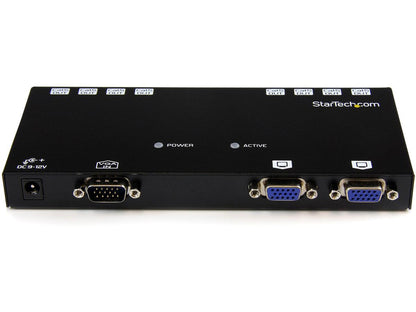 8 Port VGA Video Extender over Cat 5