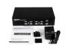 4 Port DVI USB KVM Switch with Audio