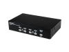 4 Port DVI USB KVM Switch with Audio