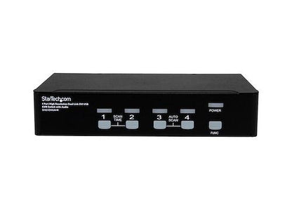 4 Port High Res USB DVI Audio KVM Switch