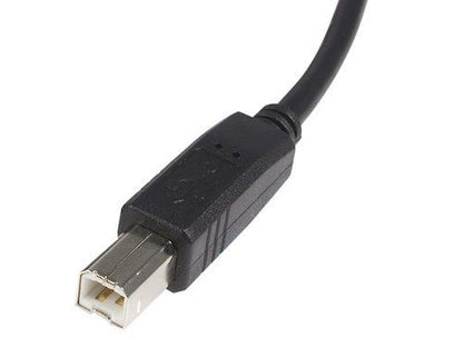 StarTech.com 10 ft USB 2.0 Certified A to B Cable - M/M - 10ft type a to b USB Cable - 10ft a to b USB 2.0 Cable (USB2HAB10) - USB cable - USB to USB Type B - 10 ft