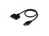 StarTech.com SATA to USB Cable - USB 3.0 to 2.5” SATA III Hard Drive Adapter - External Converter for SSD/HDD Data Transfer (USB3S2SAT3CB)