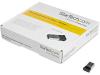 StarTech.com Bluetooth Adapter - Mini Bluetooth 4.0 USB Adapter - 50m/165ft Wireless Bluetooth Dongle - Smart Ready LE+EDR (USBBT1EDR4) - network adapter - USB