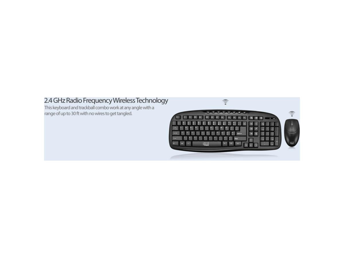 2.4GHZ WIRELESS KEYBOARD & MOUSE COMBO