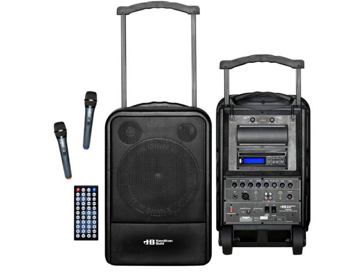 PA SYSTEM DVD/CD/MP3 BT, MICS
