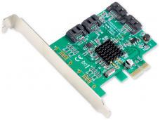 4 Port SATA III PCI-e 2.0 x1 Card