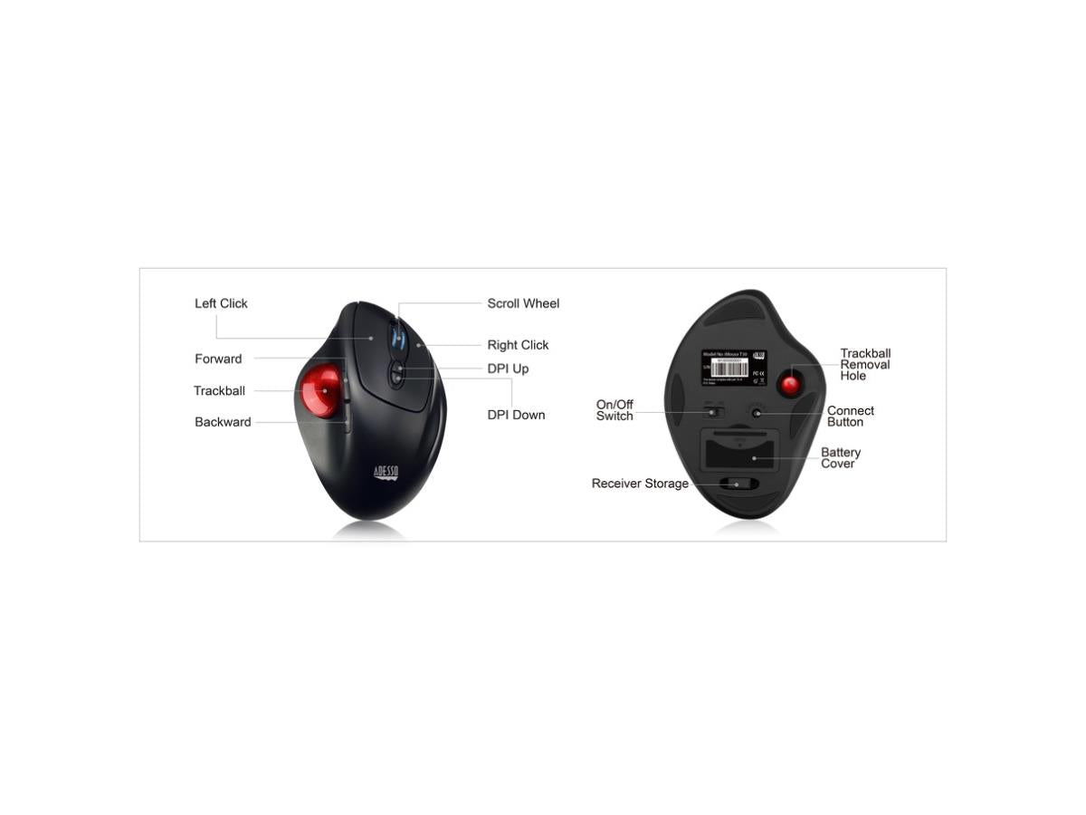 WIRELESS PROGAM ERGO DESIGN, 1.3 TRACKBA