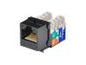 Monoprice Cat6 Punch Down Keystone Jack-Black
