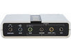 StarTech.com 7.1 USB Sound Card - External Sound Card for Laptop with SPDIF Digital Audio - Sound Card for PC - Silver (ICUSBAUDIO7D) - sound card