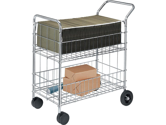 WORCESTER MAIL CART-CHROME