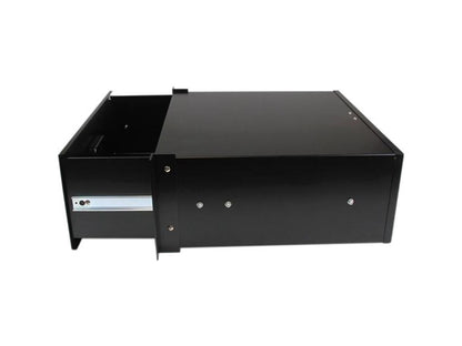 StarTech.com 4U Black Steel Storage Drawer for 19in Racks and Cabinets - Rack storage drawer - 4U - 4UDRAWER - rack storage drawer - 4U