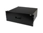 StarTech.com 4U Black Steel Storage Drawer for 19in Racks and Cabinets - Rack storage drawer - 4U - 4UDRAWER - rack storage drawer - 4U