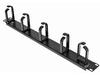 StarTech.com Server Rack Cable Management - 1U -19" Metal Rackmount Panel - rack cable management kit - 1U - 19"