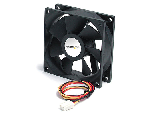 StarTech.com 92x25mm Ball Bearing Quiet Computer Case Fan w/ TX3 Connector - 3 pin case Fan - TX3 Fan - 90mm Fan (FAN9X25TX3L) - system fan kit