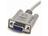 StarTech.com 10' RS232 Serial Null Modem Cable - Null modem cable - DB-9 (F) to DB-9 (F) - 10 ft - SCNM9FF - null modem cable - DB-9 to DB-9 - 10 ft