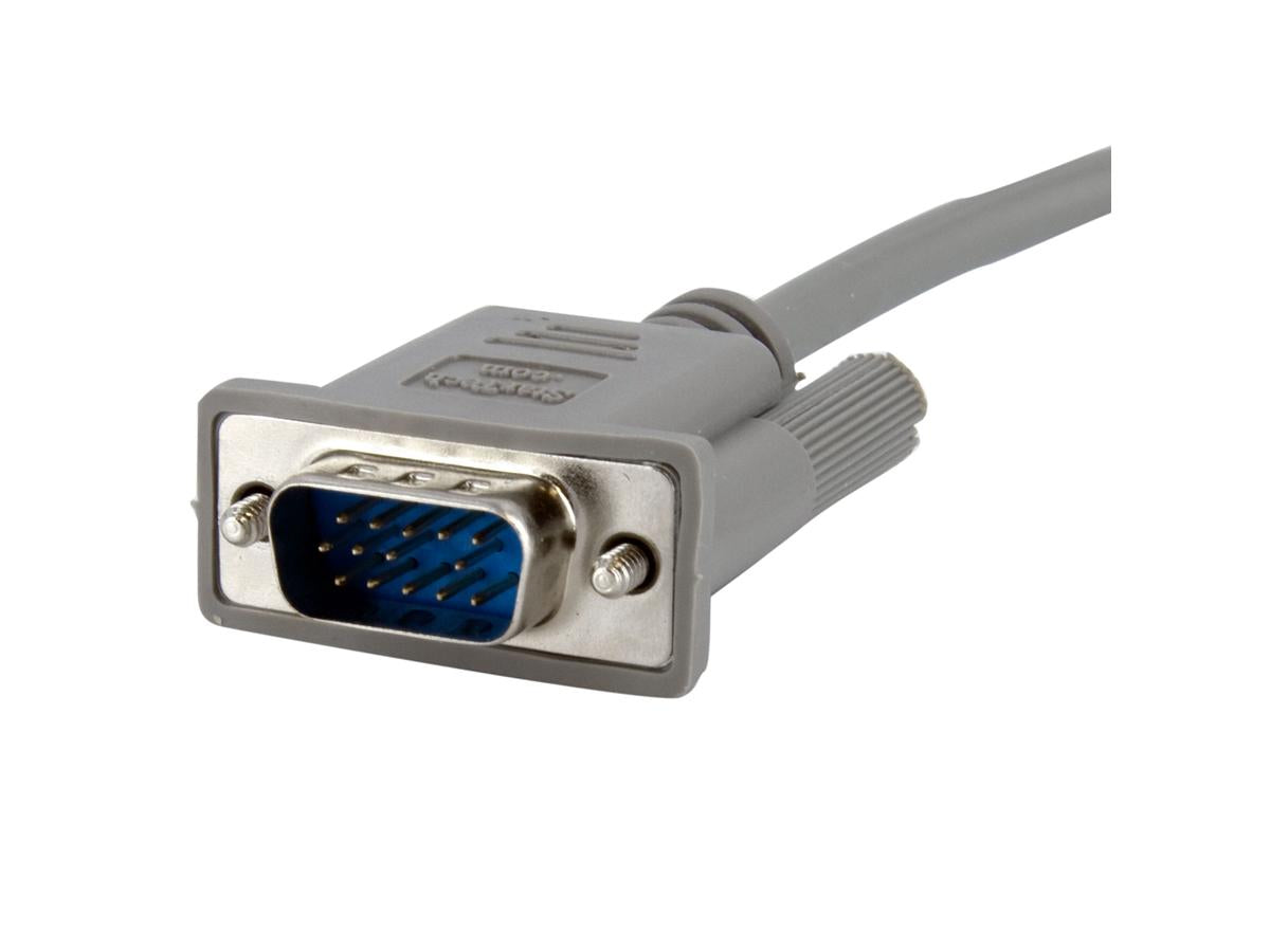 StarTech.com 6 ft. (1.8 m) VGA to VGA Cable - HD15 VGA Cable - 800x600 Resolution - Male/Male - VGA Monitor Cable (MXT101MM) - VGA cable - 6 ft