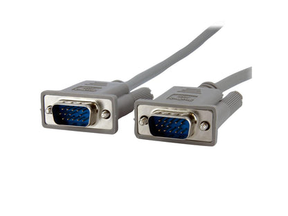 StarTech.com 6 ft. (1.8 m) VGA to VGA Cable - HD15 VGA Cable - 800x600 Resolution - Male/Male - VGA Monitor Cable (MXT101MM) - VGA cable - 6 ft