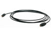 StarTech.com 10 ft. (3 m) Digital Optical Audio Cable - Toslink Digital Optical SPDIF - Ultra-Thin - Male/Male - Optical Audio Cable (THINTOS10) - digital audio cable (optical) - SPDIF - 10 ft