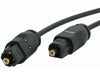 StarTech.com 10 ft. (3 m) Digital Optical Audio Cable - Toslink Digital Optical SPDIF - Ultra-Thin - Male/Male - Optical Audio Cable (THINTOS10) - digital audio cable (optical) - SPDIF - 10 ft