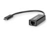 Premium USB-C to Gigabit Ethernet Network 10/100/1000 Adapter Compatible with Mac & PC Plug & Play (No Drivers Needed) - Black