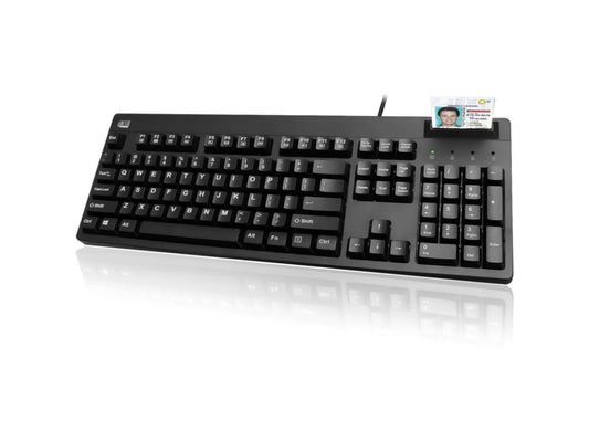 TAA Compliant SmartCard Reader Keyboard