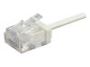 Monoprice Micro SlimRun Cat6 Ethernet Patch Cable - Stranded_ 550MHz_ UTP_ Pure Bare Copper Wire_ 32AWG_ 3ft_ White