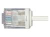 Monoprice Micro SlimRun Cat6 Ethernet Patch Cable - Stranded_ 550MHz_ UTP_ Pure Bare Copper Wire_ 32AWG_ 3ft_ White
