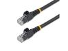 StarTech.com 15ft CAT6 Ethernet Cable, 10 Gigabit Snagless RJ45 650MHz 100W PoE Patch Cord, CAT 6 10GbE UTP Network Cable w/Strain Relief, Black, Fluke Tested/UL Certified Wiring, 10 Pack - Category 6, 24AWG, TIA (N6PATCH15BK10PK)