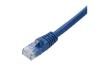 1ft Blue CAT 6 PVC Ethernet Cable Snagless Bubble Boot RJ-45 M/M