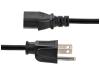 10ft Power Cord, NEMA 5-15P to C13 Cable