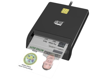 Adesso TAA CAC USB Smart Car Reader