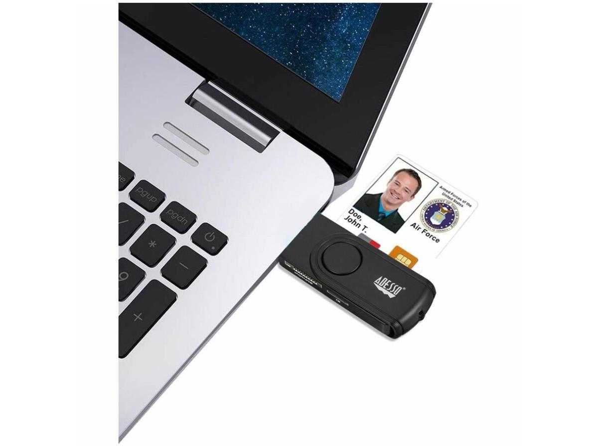 TAA USB Smart Card Reader With SD slot