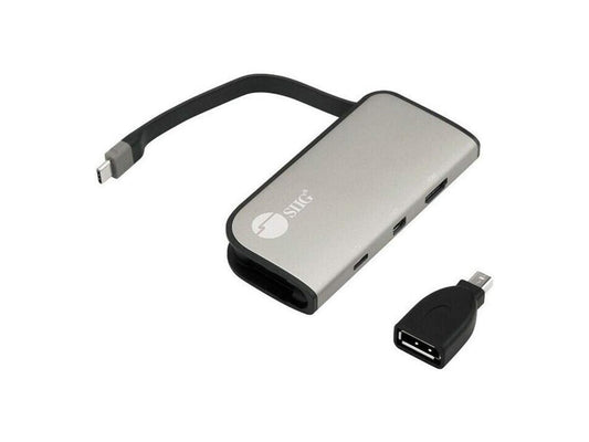 SIIG USB-C to mDP & HDMI VXP Adapter PD