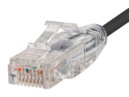 SLIMRUN CAT6 UTP CABLE-10FT BLACK