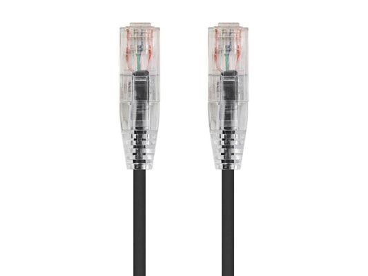 SLIMRUN CAT6 UTP CABLE-10FT BLACK